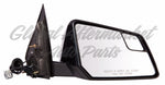 DOOR MIRROR RH POWER HTD W/SIGNAL MANUAL FOLDING PTM — photo 1