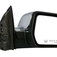 DOOR MIRROR RH POWER HTD CHROME