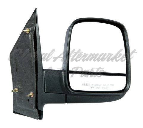 DOOR MIRROR RH MANUAL TEXTURED BLACK DUAL GLASS