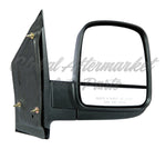 DOOR MIRROR RH MANUAL TEXTURED BLACK DUAL GLASS — photo 1