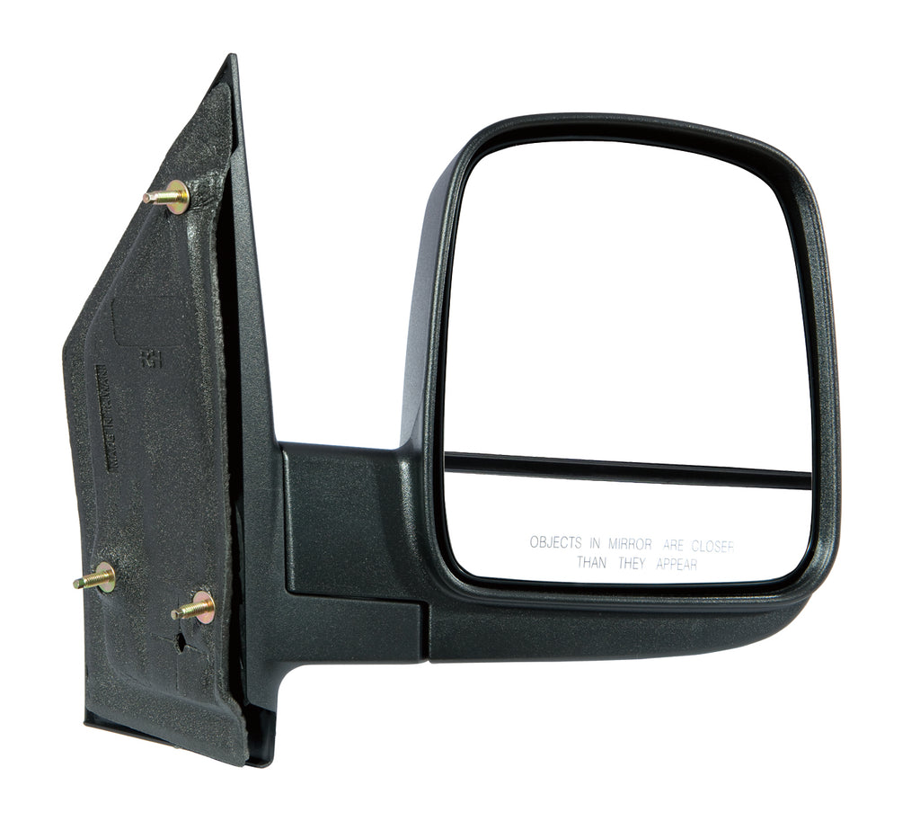 DOOR MIRROR RH MANUAL TEXTURED BLACK DUAL GLASS