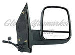 DOOR MIRROR RH POWER HTD MANUAL FOLDING TEXTURED DUAL GLASS — photo 1