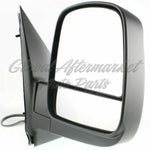DOOR MIRROR RH POWER HTD MANUAL FOLDING TEXTURED DUAL GLASS — photo 2