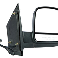 DOOR MIRROR RH POWER HTD MANUAL FOLDING TEXTURED DUAL GLASS