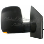 DOOR MIRROR RH POWER HTD W/SIGNAL MANUAL FOLDING TEXTURED DUAL GLASS — photo 2