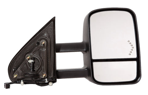 DOOR MIRROR RH POWER MANUAL FOLD/DUAL LENS/HTD W/SIGNAL TRAILER TOW TYPE