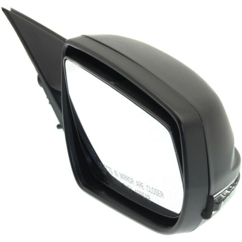 DOOR MIRROR RH POWER TEXTURED HTD W/SIGNAL/MEMORY NON-FOLDABLE