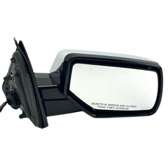 DOOR MIRROR RH POWER HTD CHROME MANUAL FOLD