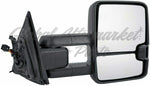 DOOR MIRROR RH POWER HTD TOW TYPE W/SIDE MARKER/IN-GLASS TURN SIGNAL/CARGO SPOTLIGHT — photo 3