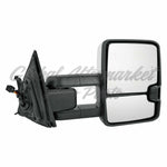 DOOR MIRROR RH POWER HTD TOW TYPE W/SIDE MARKER/IN-GLASS TURN SIGNAL/CARGO SPOTLIGHT — photo 4