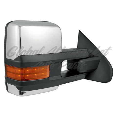 DOOR MIRROR RH POWER HTD W/SIGNAL/SIDE MARKER LAMP/CARGO SPOTLAMP/TOW