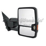 DOOR MIRROR RH POWER HTD W/SIGNAL/SIDE MARKER LAMP/CARGO SPOTLAMP/TOW — photo 2