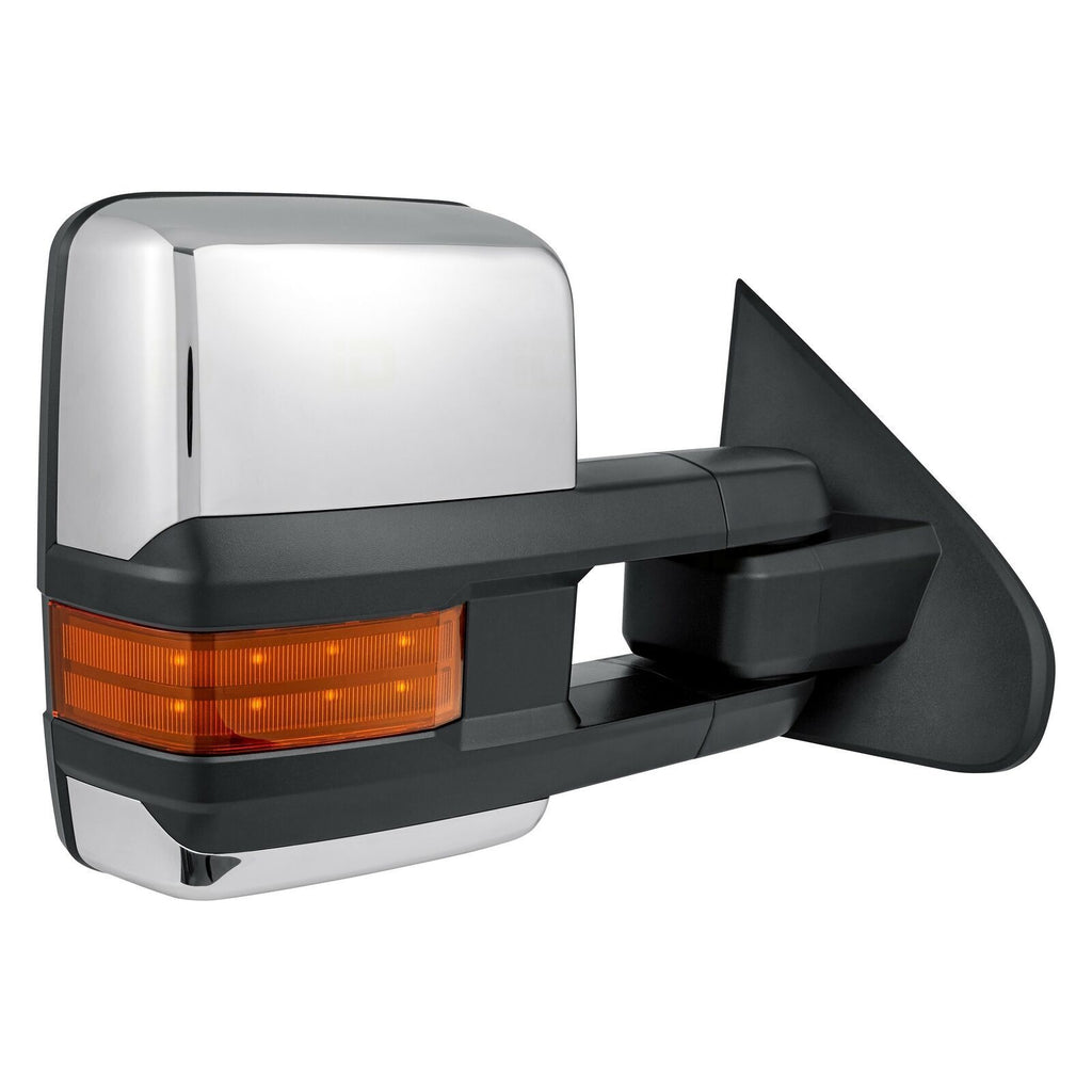 DOOR MIRROR RH POWER HTD W/SIGNAL/SIDE MARKER LAMP/CARGO SPOTLAMP/TOW