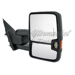 DOOR MIRROR RH POWER HTD W/SIGNAL/SIDE MARKER LAMP/CARGO SPOTLAMP/TOW — photo 2