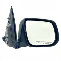 DOOR MIRROR RH POWER STD TYPE W/CHROME CAP/SPOTTER MIRROR 6-HOLE 5-PIN PLUG FROM 12/17
