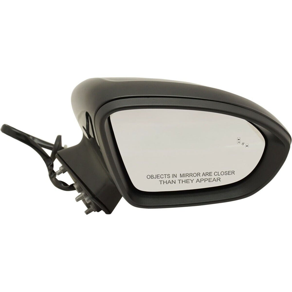 DOOR MIRROR RH POWER PTM HTD W/TURN SIGNAL/BLIND SPOT