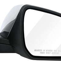 DOOR MIRROR RH POWER HTD CHROME W/BLIND SPOT/SIGNAL
