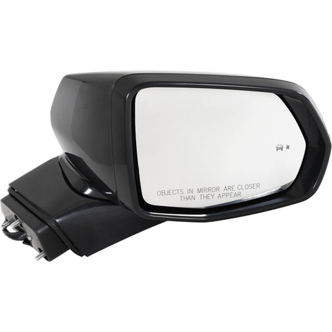 DOOR MIRROR RH POWER PTM HTD W/BLIND SPOT/SIGNAL