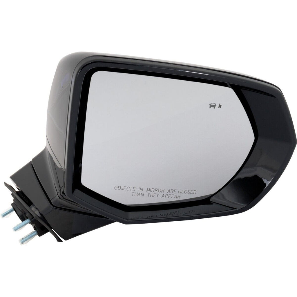 DOOR MIRROR RH POWER PTM HTD W/BLIND SPOT