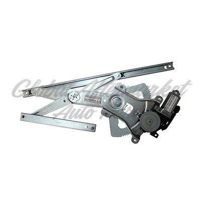 WINDOW REGULATOR FR LH POWER W/OVAL SHAPE PLUG