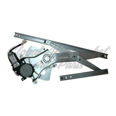 WINDOW REGULATOR FR RH POWER W/SQUARE PLUG/MOTOR