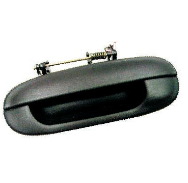 DOOR HANDLE RR LH OUTER TEXTURED (ONE BOLT)