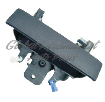 TAILGATE HANDLE TEXTURED BLACK W/O KEY HOLE