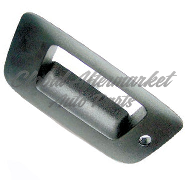 TAILGATE HANDLE OUTER BEZEL TEXTURED W/KEY HOLE