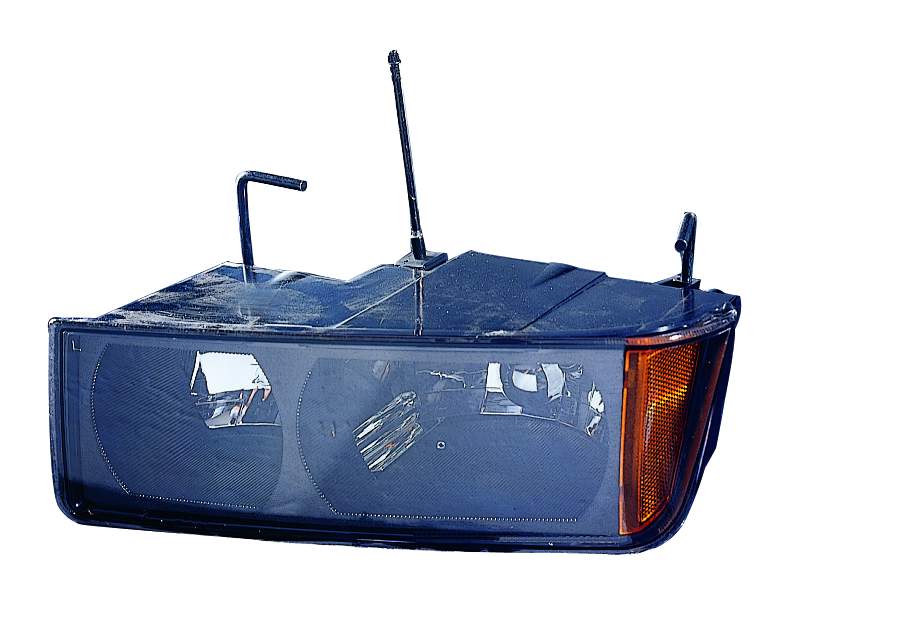 HEAD LAMP LH W/CLADDING HQ