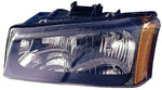 HEAD LAMP LH W/SMOOTH BEZEL W/O CLADDING HQ — photo 1