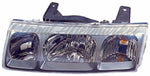 HEAD LAMP LH BLACK RIM HQ — photo 1
