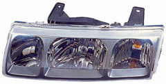 HEAD LAMP LH BLACK RIM HQ