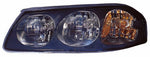 HEAD LAMP LH BLACK BEZEL W/O CENTER BULB SHIELD FEB 6TH 2004-05 CAPA — photo 1