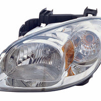 HEAD LAMP LH SMOKEY HOUSING W/BRKT/ CLEAR LENS CAPA