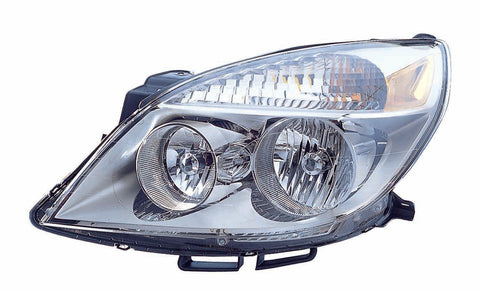 HEAD LAMP LH 1ST DESIGN W/BULB SHIELD FOR HIGH BEAM TO 04/11/07 HQ