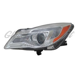 HEAD LAMP LH HALOGEN W/ BLUE RING AROUND LENS CAPA