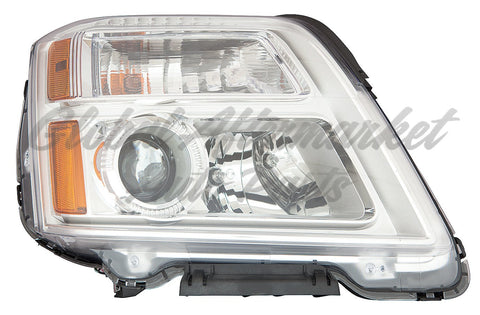 HEAD LAMP LH W/CHROME BEZEL HQ