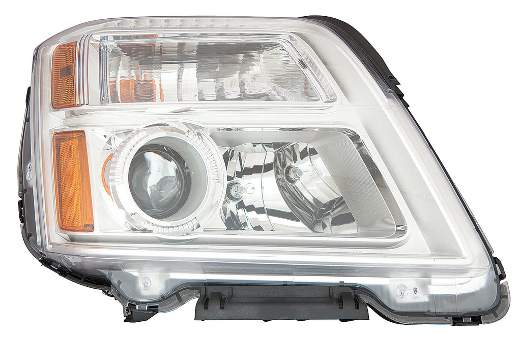 HEAD LAMP LH W/CHROME BEZEL HQ