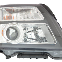 HEAD LAMP LH HALOGEN DENALI MODEL BLACK BEZEL CAPA