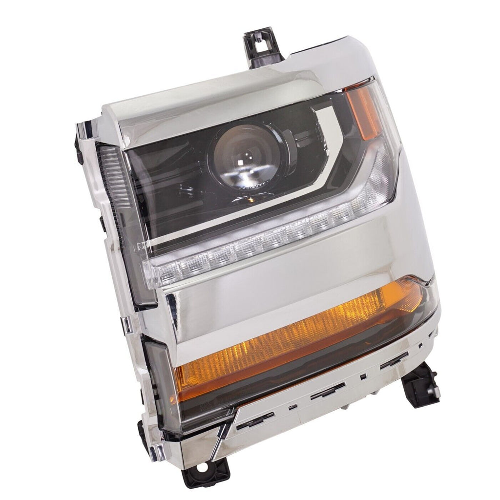 HEAD LAMP LH HID W/CHROME BEZEL