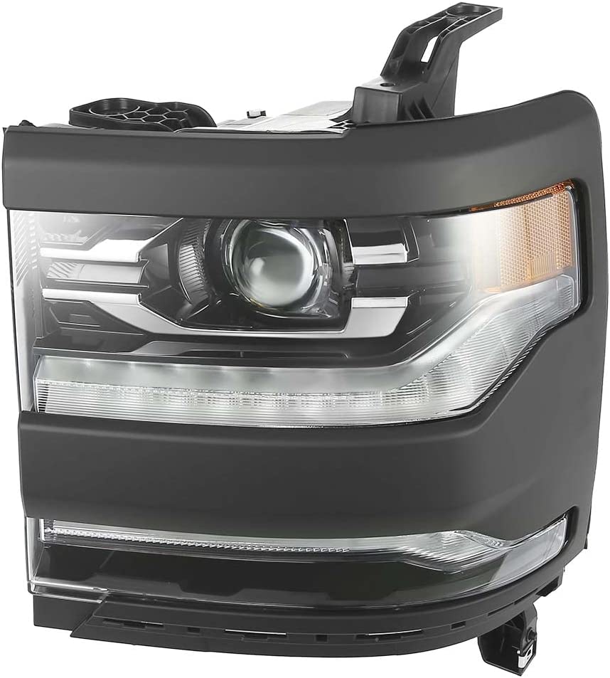 HEAD LAMP LH LED PTM BEZEL CAPA
