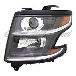 HEAD LAMP LH HALOGEN W/O LOGO W/RST PKG HQ