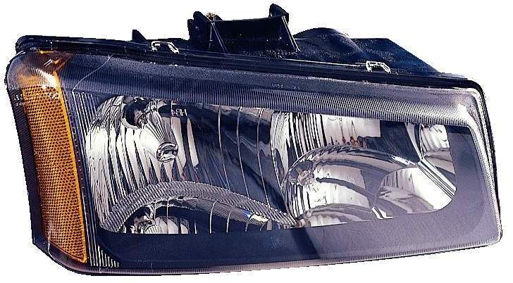 HEAD LAMP RH W/SMOOTH BEZEL W/O CLADDING HQ