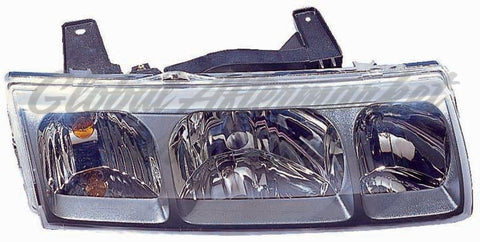 HEAD LAMP RH BLACK RIM HQ