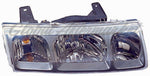 HEAD LAMP RH BLACK RIM HQ — photo 1