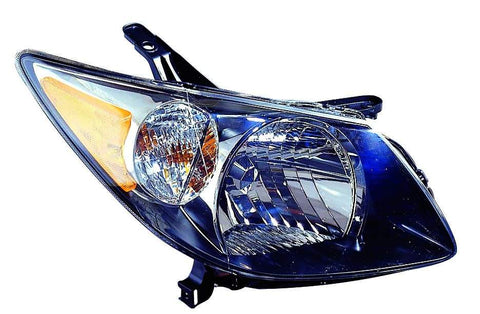HEAD LAMP RH BLACK HOUSING HQ
