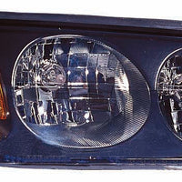 HEAD LAMP RH BLACK BEZEL W/O CENTER BULB SHIELD FROM FEB 6TH 2004 HQ