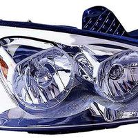HEAD LAMP RH W/CLEAR ROUND LENS FOR CTF PKG HQ