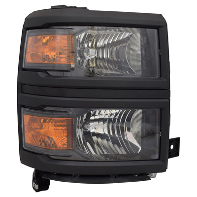 HEAD LAMP RH LS MODEL BLACK CAPA