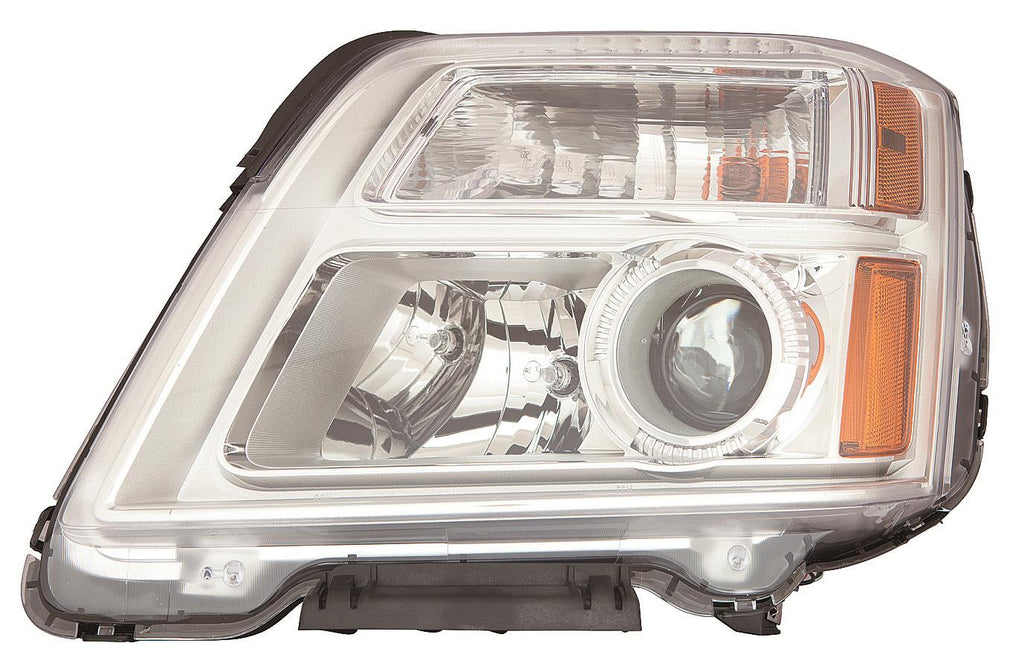 HEAD LAMP RH W/CHROME BEZEL HQ